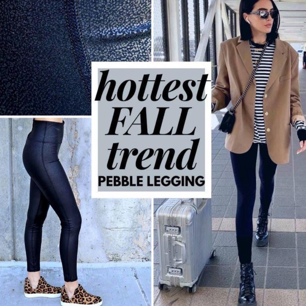Pebble Leather Spanx High waisted Leggings